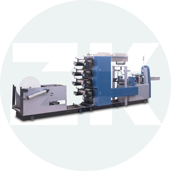 ZM-PM-III Four Color Printing Napkin Machine